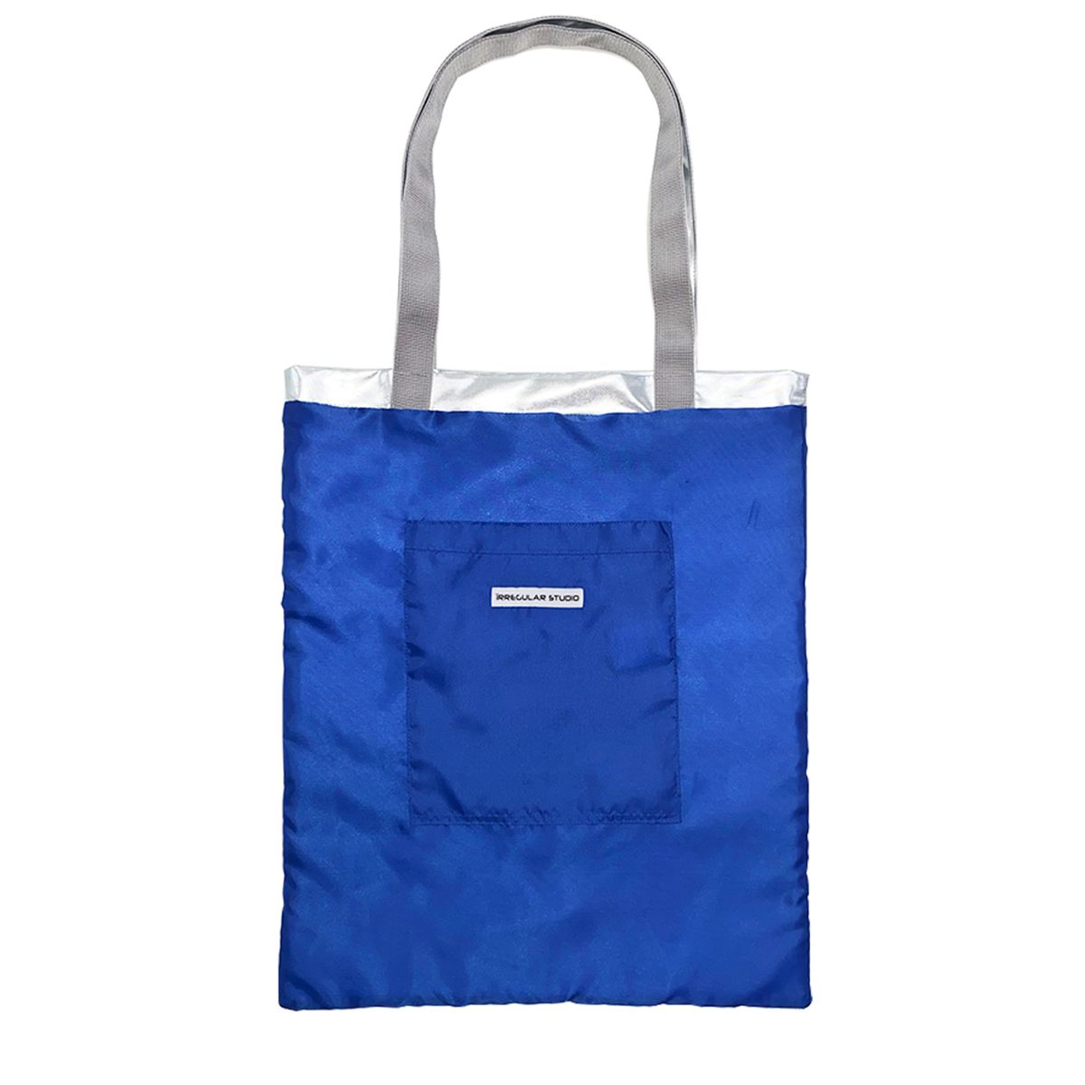 이레귤러(IRREGULAR) ARCMETAL TOTE BAG (SILVER)