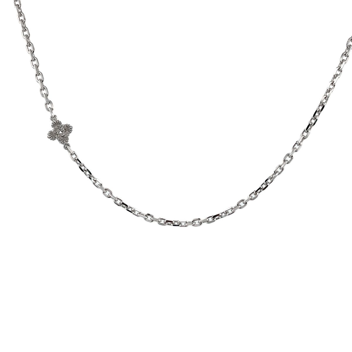 스쿠도(SCUDO) shell side square necklace [bold]