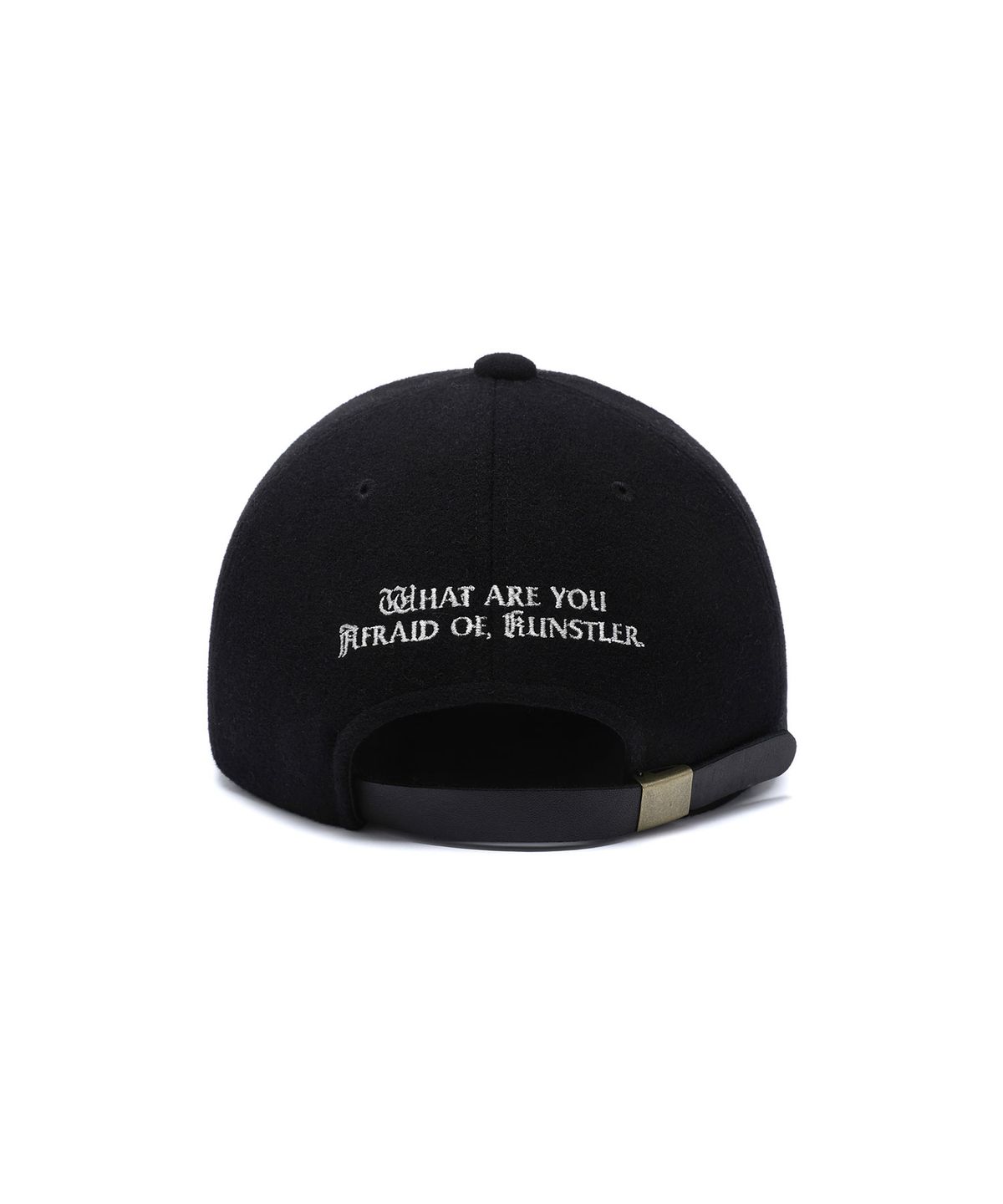 이스트쿤스트(ISTKUNST) IK BLACKLETTER WOOL CAP_BLACK(IK2DFMAB26A)