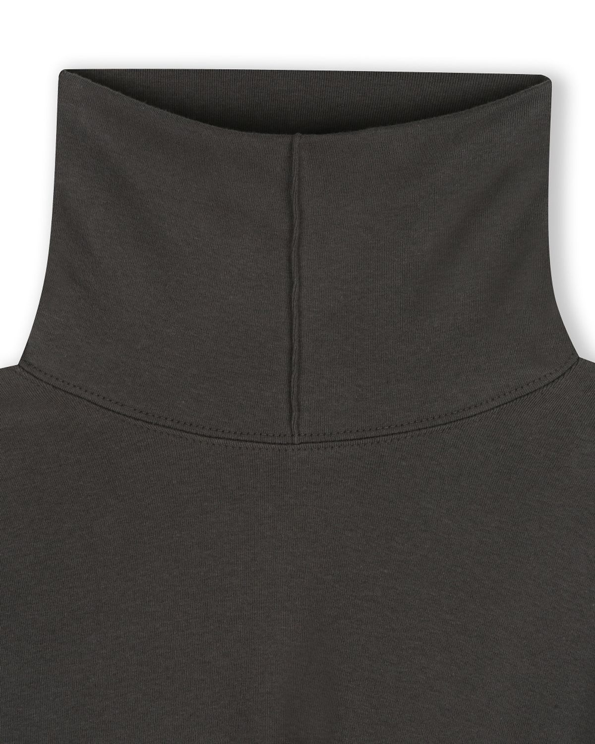 비슬로우(BESLOW) LONG SLEEVE TURTLE NECK T-SHIRTS CHARCOAL
