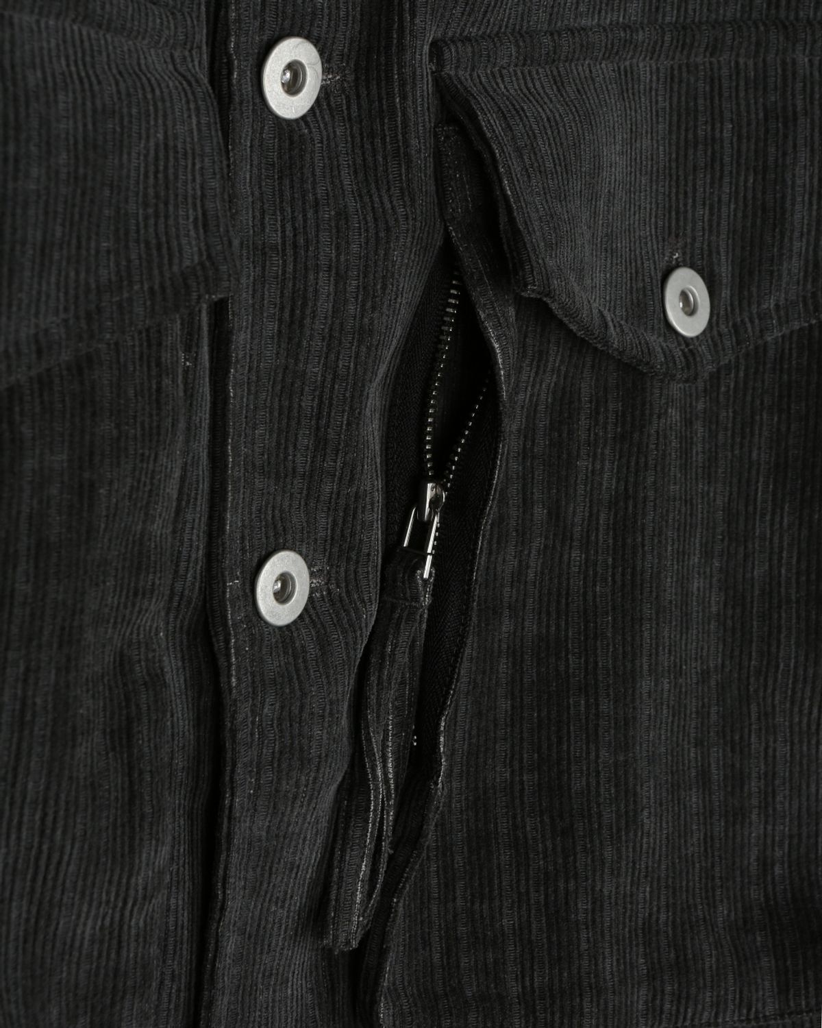 비슬로우(BESLOW) VINTAGE WASHED CORDUROY JACKET WASHED BLACK