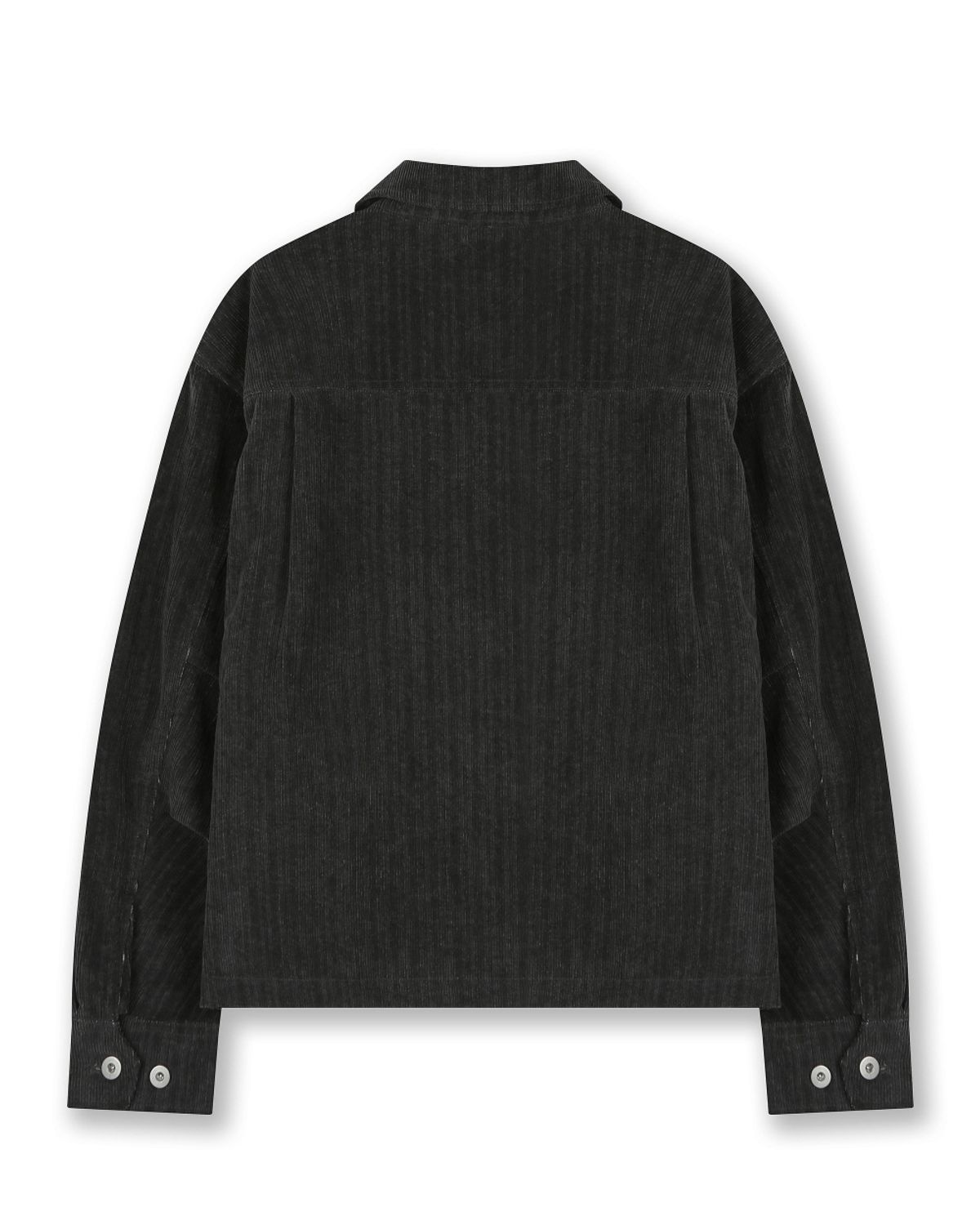 비슬로우(BESLOW) VINTAGE WASHED CORDUROY JACKET WASHED BLACK