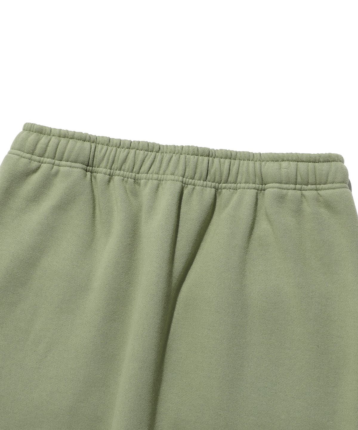 이스트쿤스트(ISTKUNST) SCRIBBLE LOGO SWEAT SKIRT_KHAKI(IK2DFFPA03A)