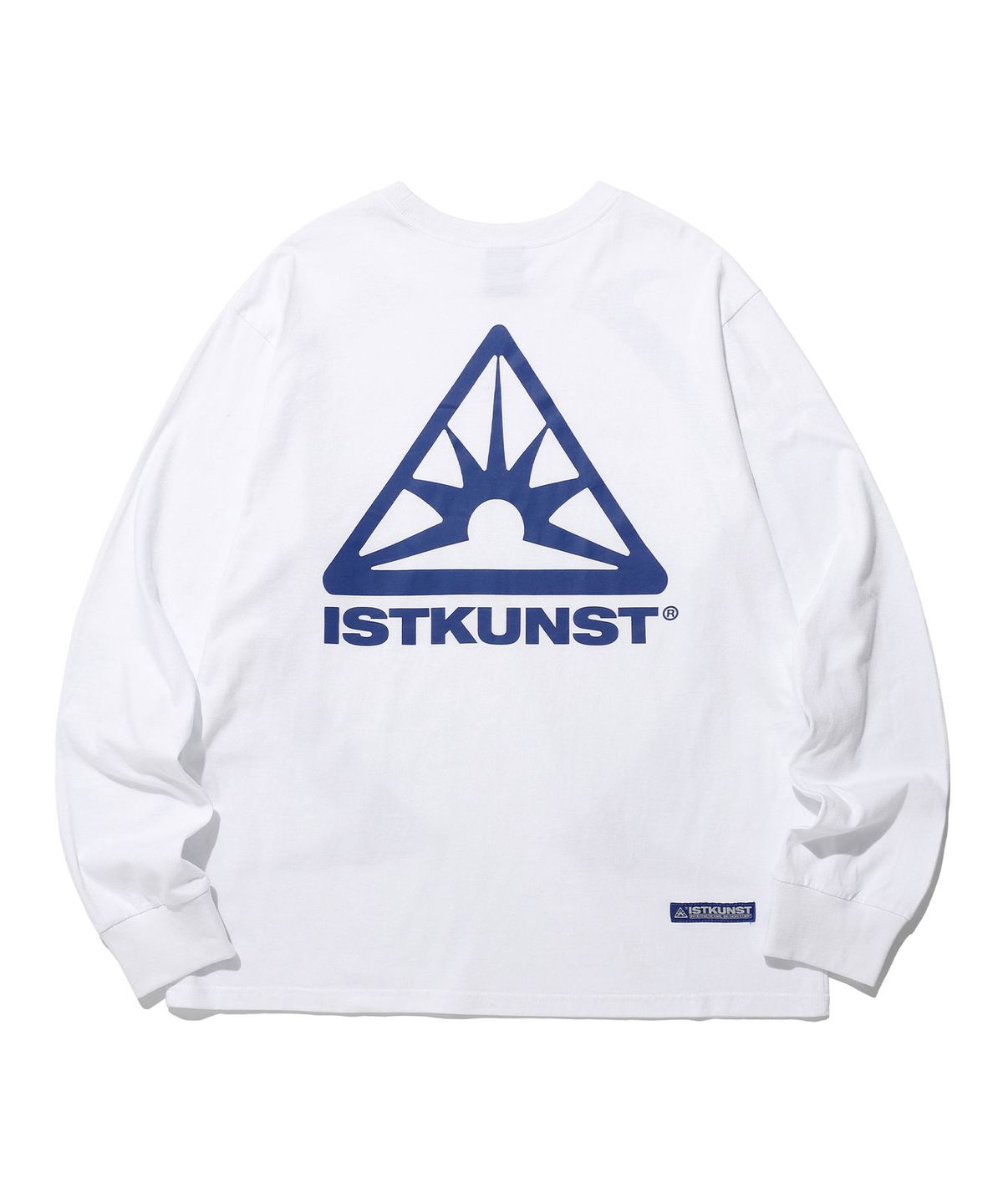 이스트쿤스트(ISTKUNST) SUNRISE LOGO LS TEE_WHITE(IK2DFMM550A)