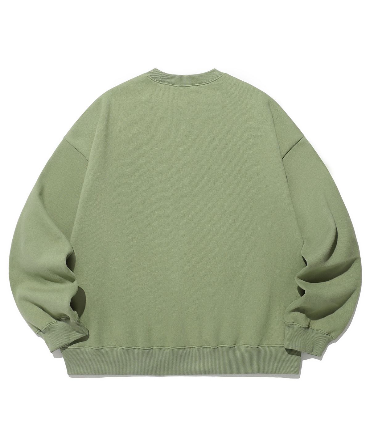 이스트쿤스트(ISTKUNST) ZIGZAG LINE HOMIE SWEATSHIRTS_OLIVE(IK2DFMM459A)