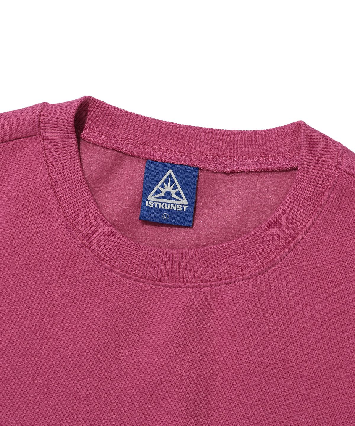 이스트쿤스트(ISTKUNST) BEAR&SMILEY SWEATSHIRTS_PINK(IK2DFMM442A)