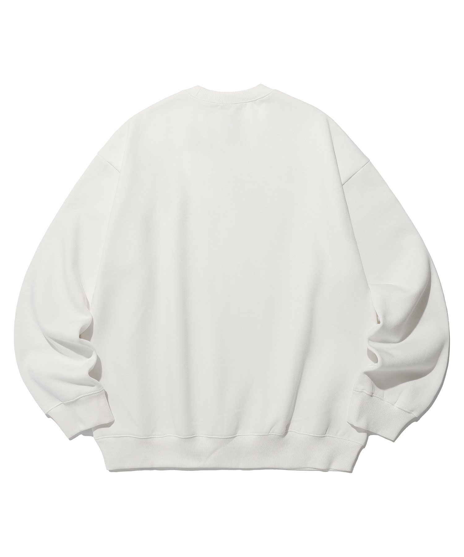MUSINSA | ISTKUNST THUNDER BEAR SWEATSHIRTS_WHITE(IK2DFMM441A)