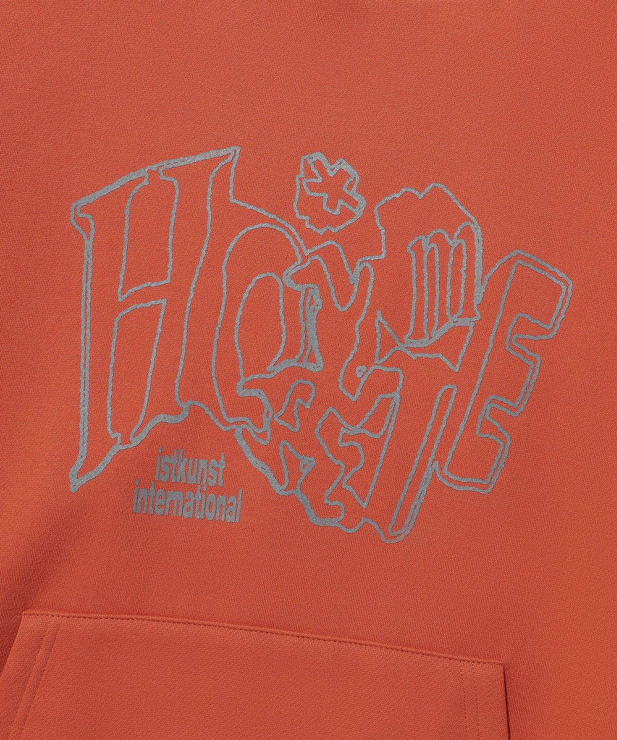 이스트쿤스트(ISTKUNST) WINDING HOMIE HOODIE_CORAL(IK2DFMM436A)