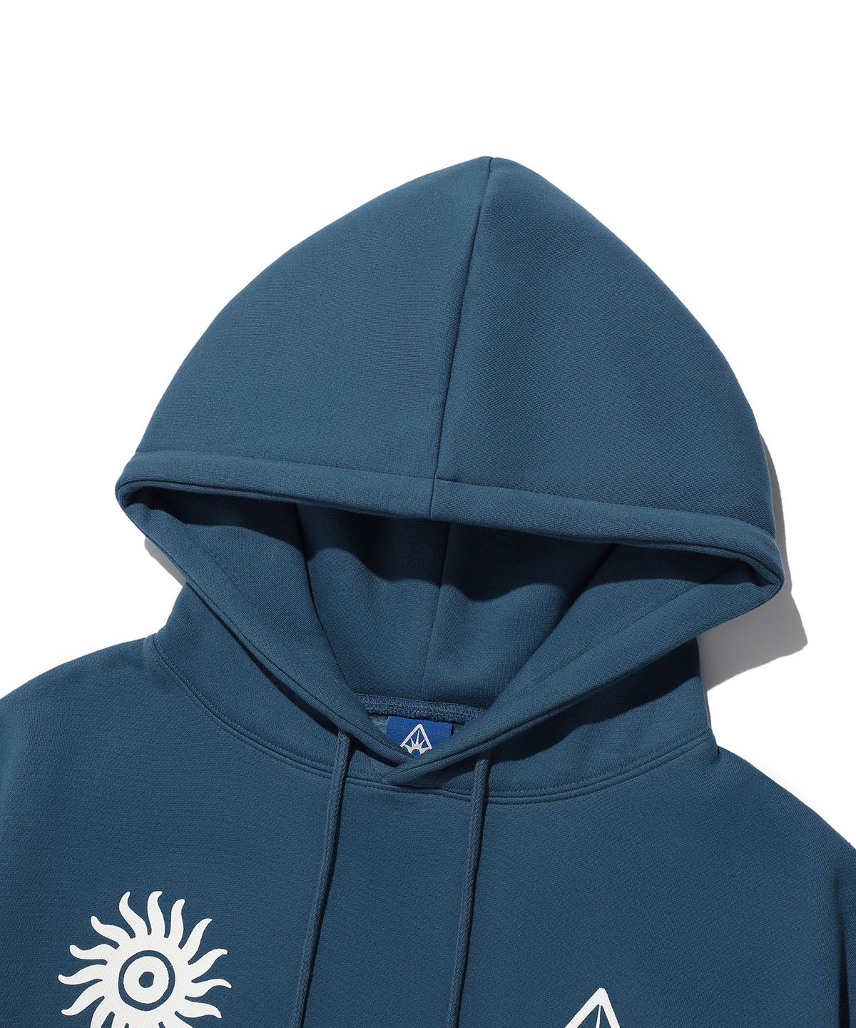 이스트쿤스트(ISTKUNST) SPORTY SUNRISE LOGO HOODIE_BLUE(IK2DFMM419A)