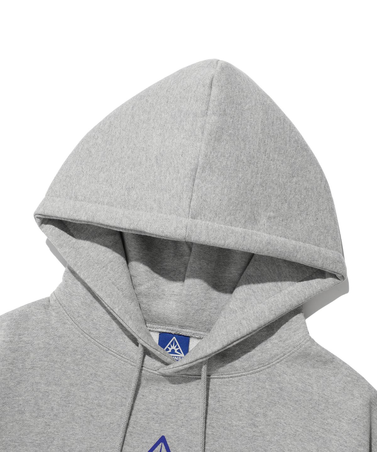 이스트쿤스트(ISTKUNST) SUNRISE SMALL LOGO HOODIE_GREY(IK2DFMM405A)