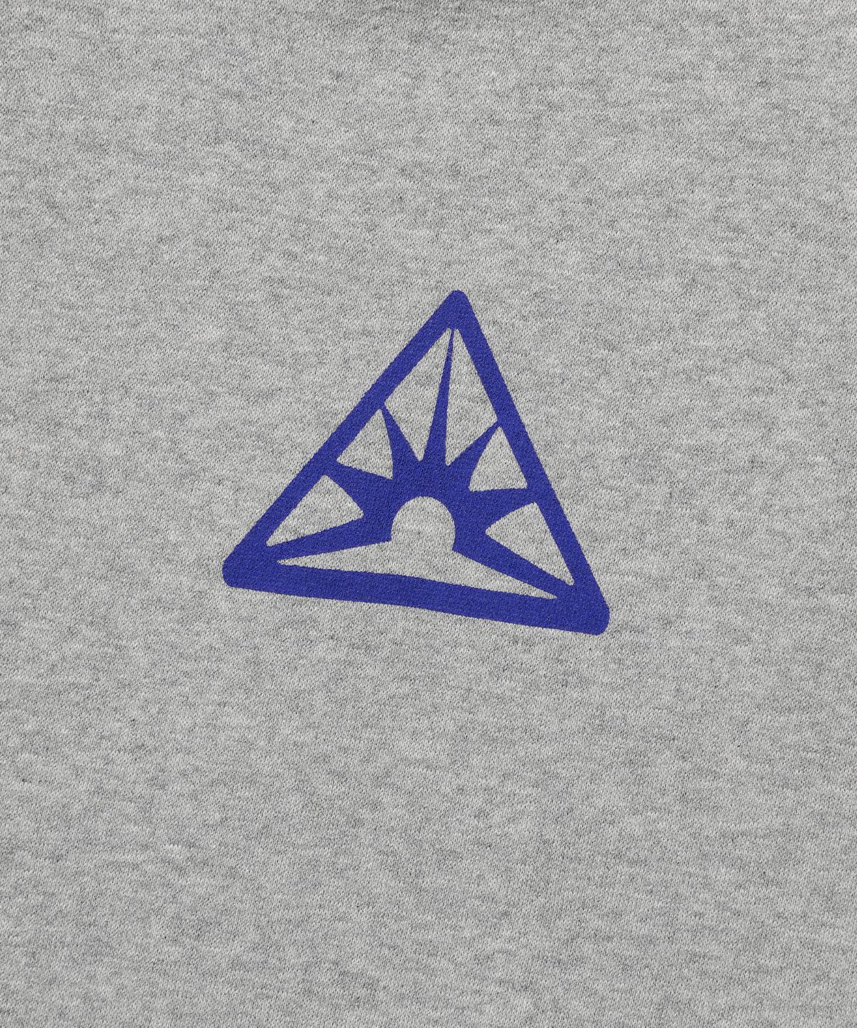 이스트쿤스트(ISTKUNST) SUNRISE SMALL LOGO HOODIE_GREY(IK2DFMM405A)