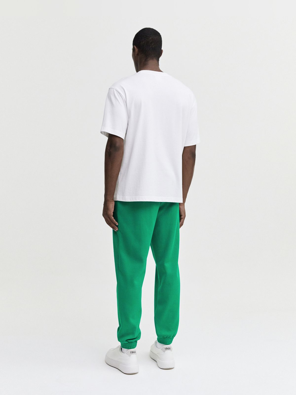 세르지오 타키니(SERGIO TACCHINI) M 데일리 조거 스웻 팬츠 (L.Green)