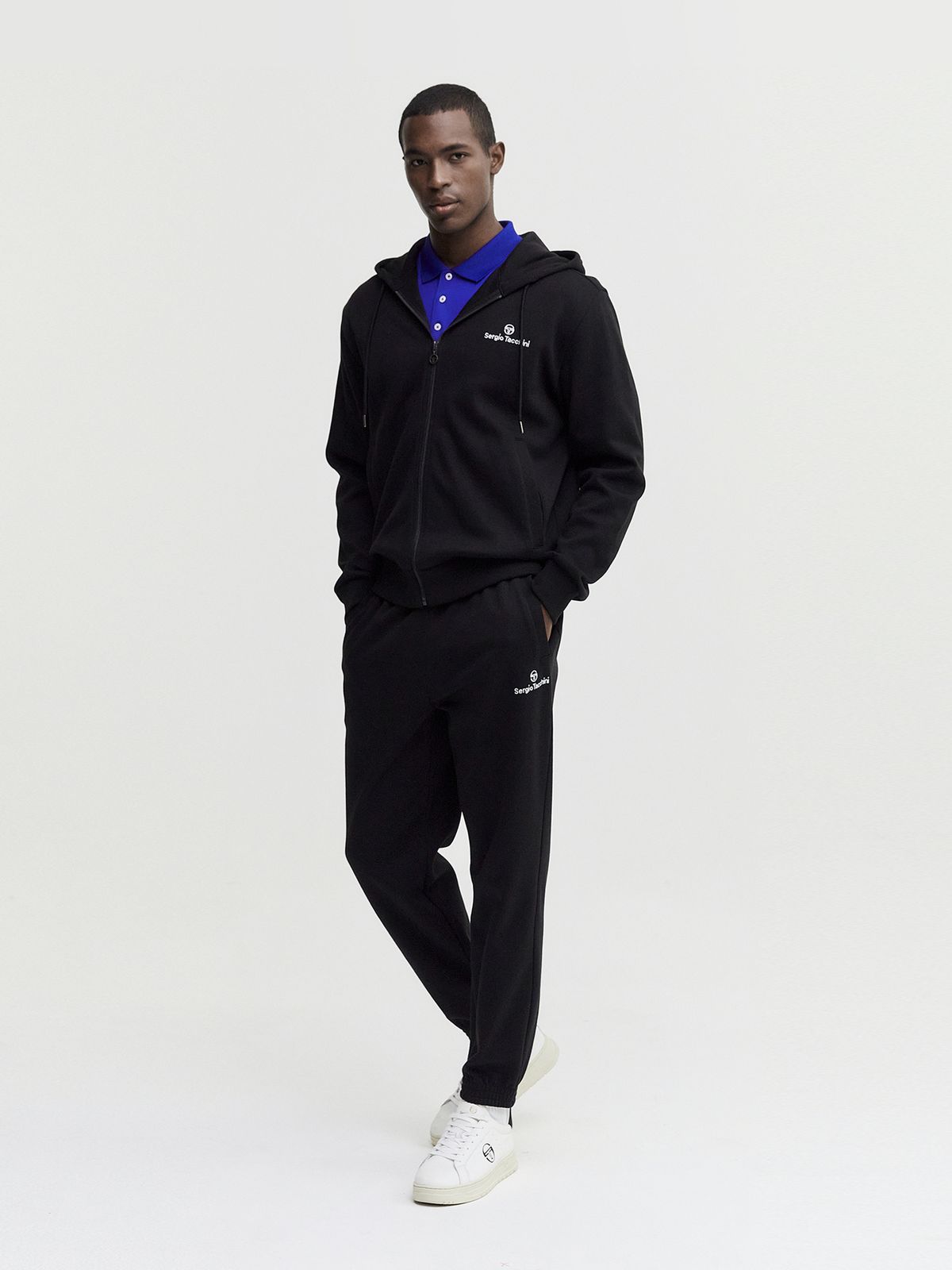 세르지오 타키니(SERGIO TACCHINI) M 데일리 조거 스웻 팬츠 (Black)