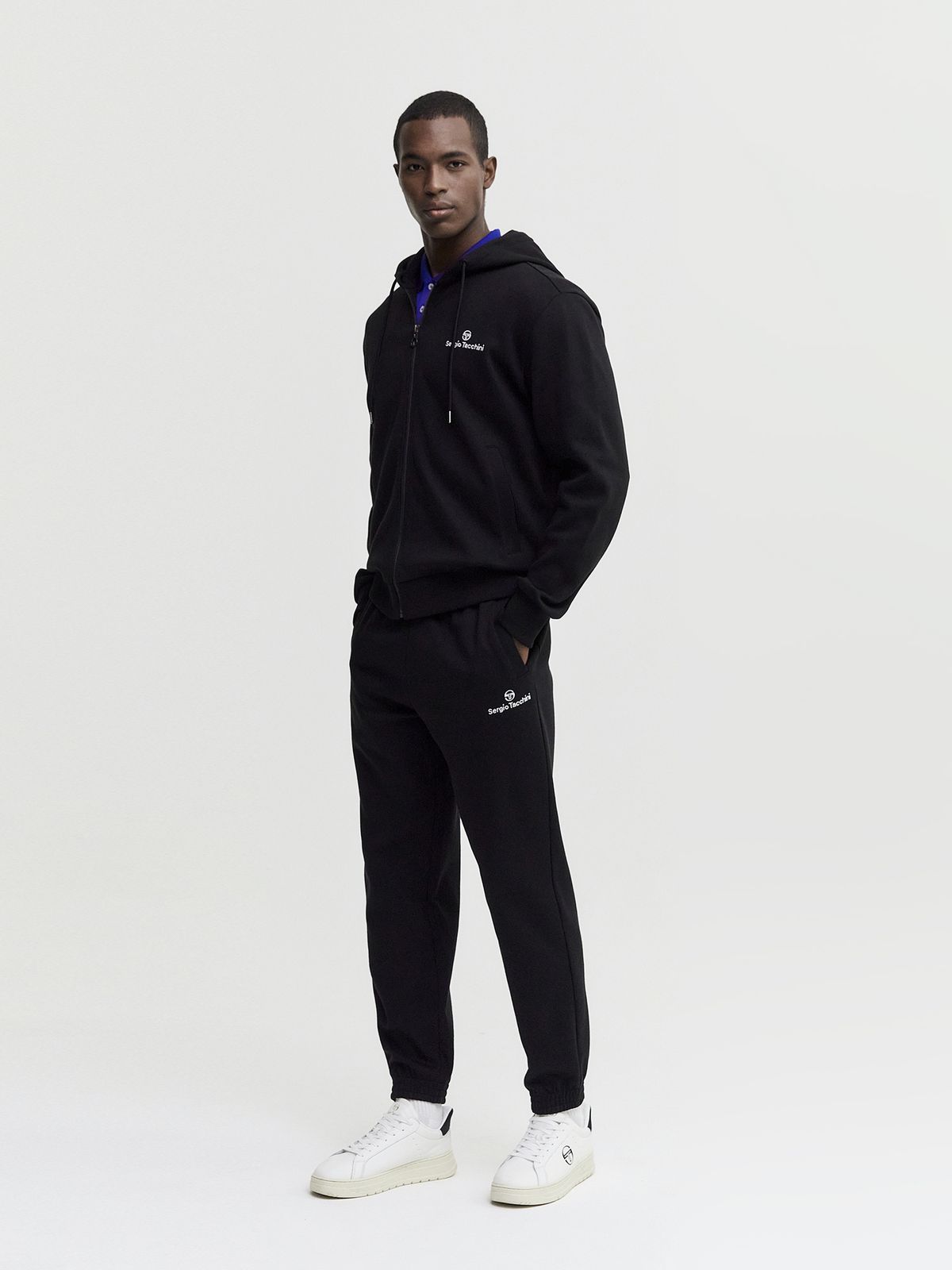 세르지오 타키니(SERGIO TACCHINI) M 데일리 조거 스웻 팬츠 (Black)