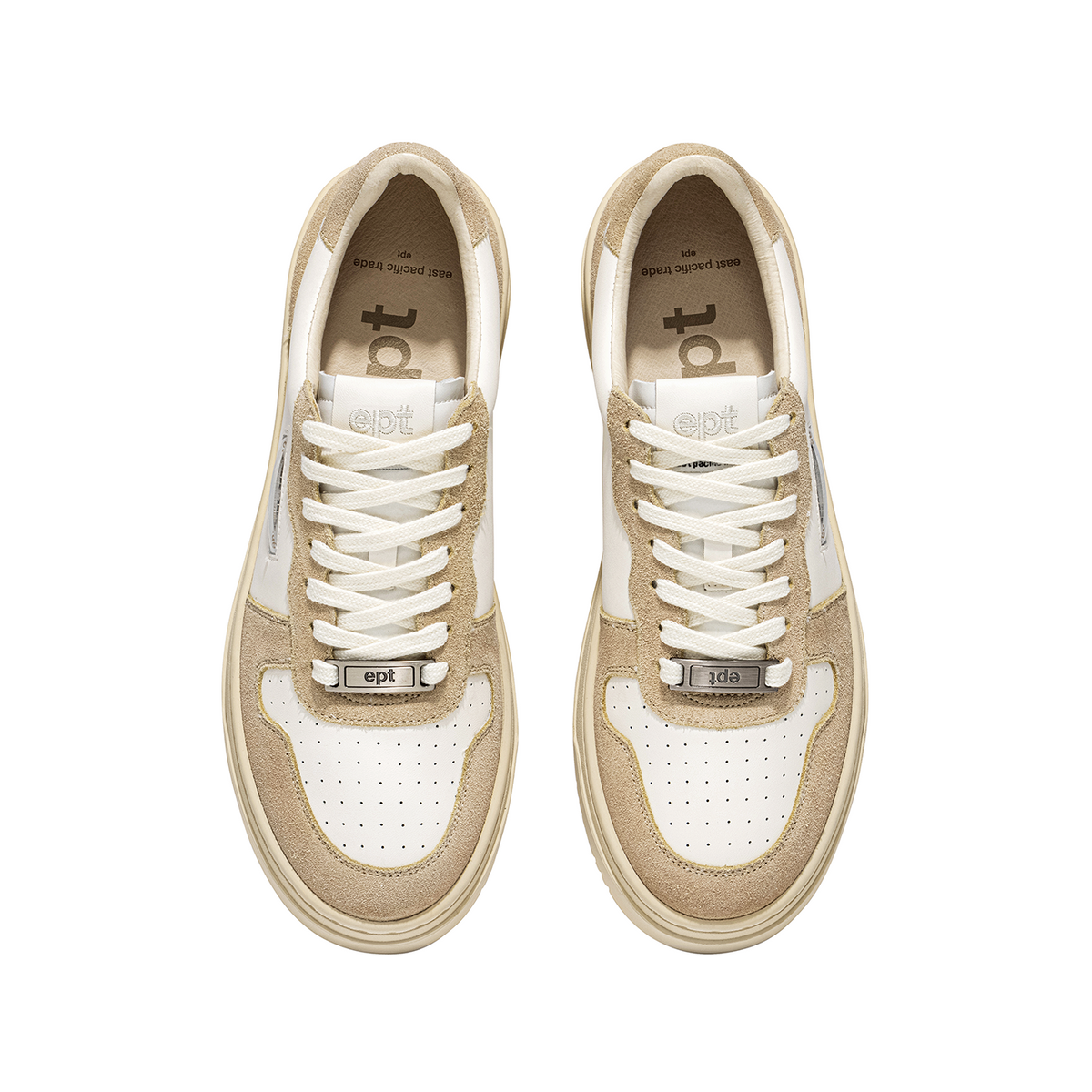 이피티(EPT) COURT (BEIGE/WHITE)
