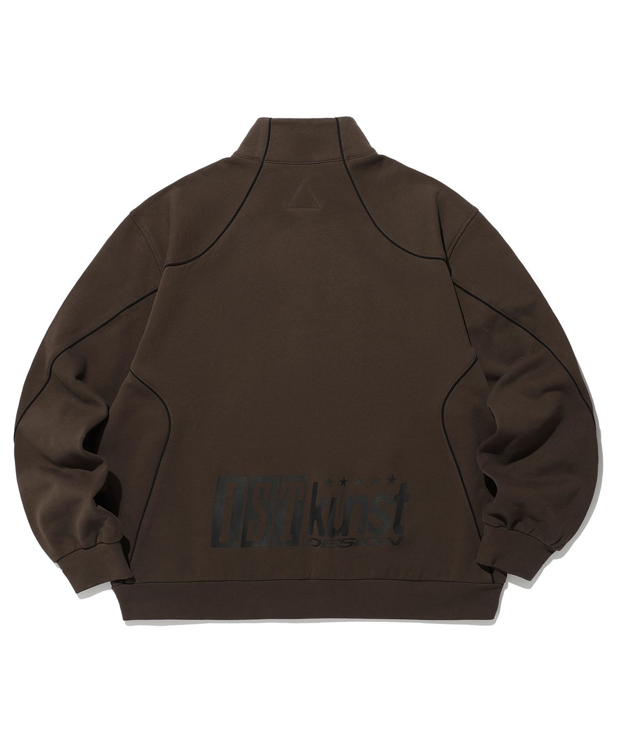 이스트쿤스트(ISTKUNST) JERSEY PIPING TRACK JACKET_BROWN(IK2DFMB907A)