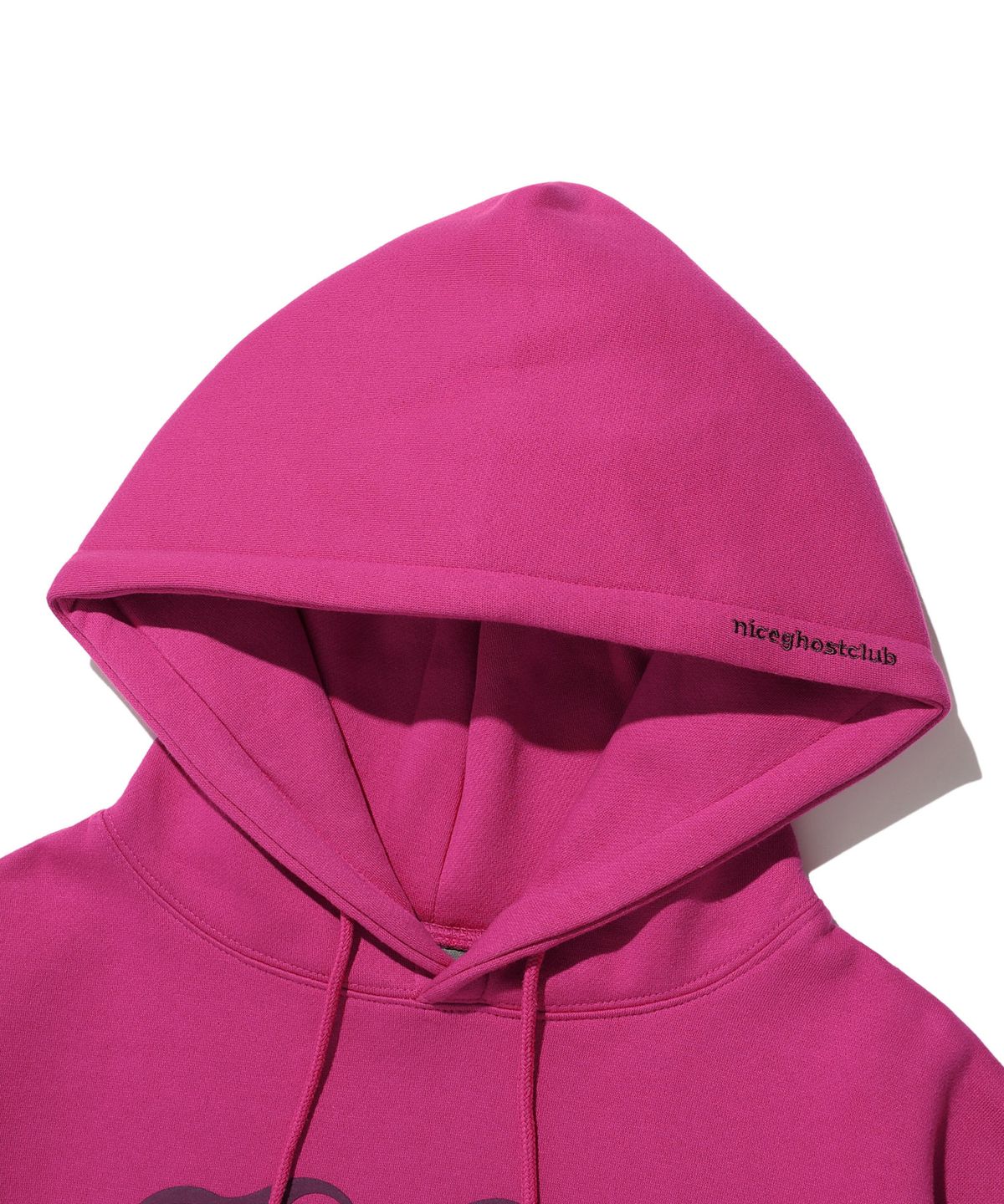 나이스고스트클럽(NICEGHOSTCLUB) GUMMY BEAR & LOGO HOODIE_PINK(NG2DFUM400A)