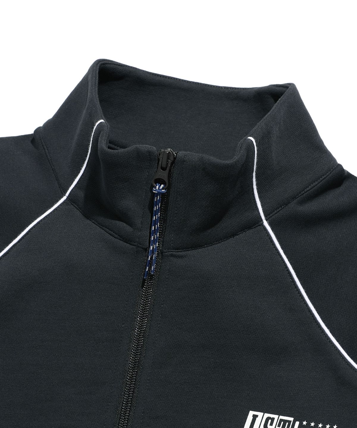 이스트쿤스트(ISTKUNST) JERSEY PIPING TRACK JACKET_BLACK(IK2DFMB907A)