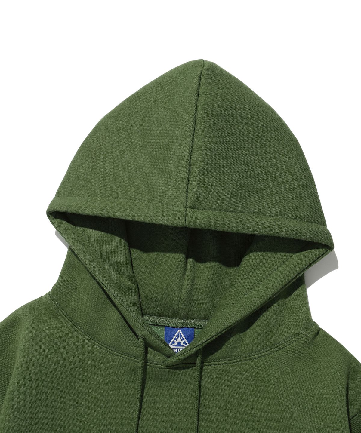 이스트쿤스트(ISTKUNST) LOGO&SMILEY HOODIE_KHAKI(IK2DFMM400A)