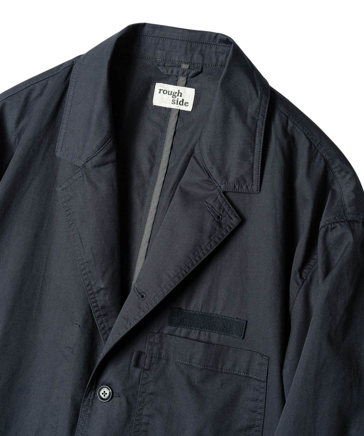 러프사이드(ROUGHSIDE) Shop Coat Dark Navy