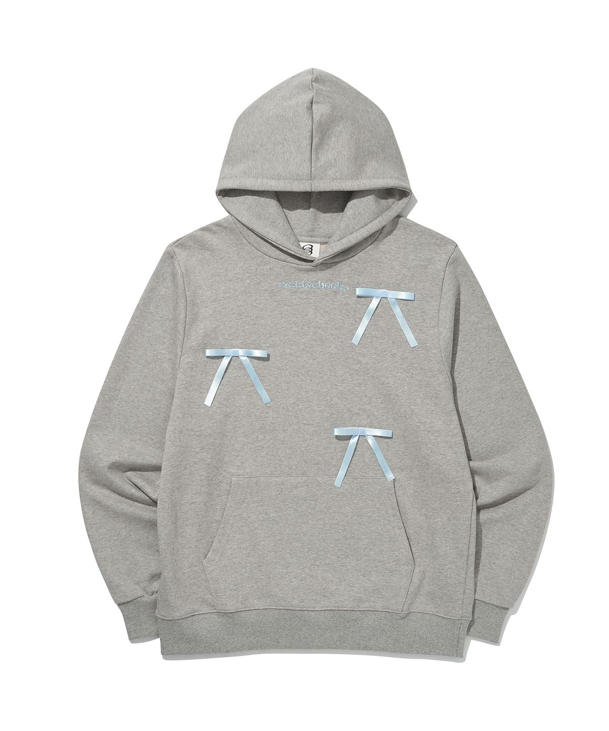 아이필블루씨에스엠(IFEELBLUECSM) RUDDYCHEEKS RIBBON HOODIE [2Color]