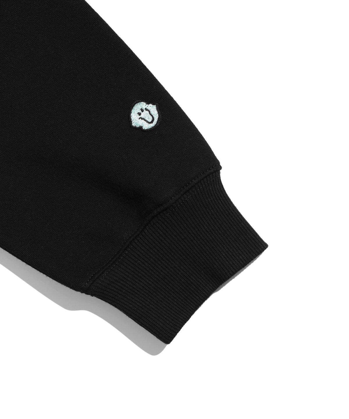 나이스고스트클럽(NICEGHOSTCLUB) GUMMY BEAR & LOGO SWEATSHIRTS_BLACK(NG2DFUM440A)