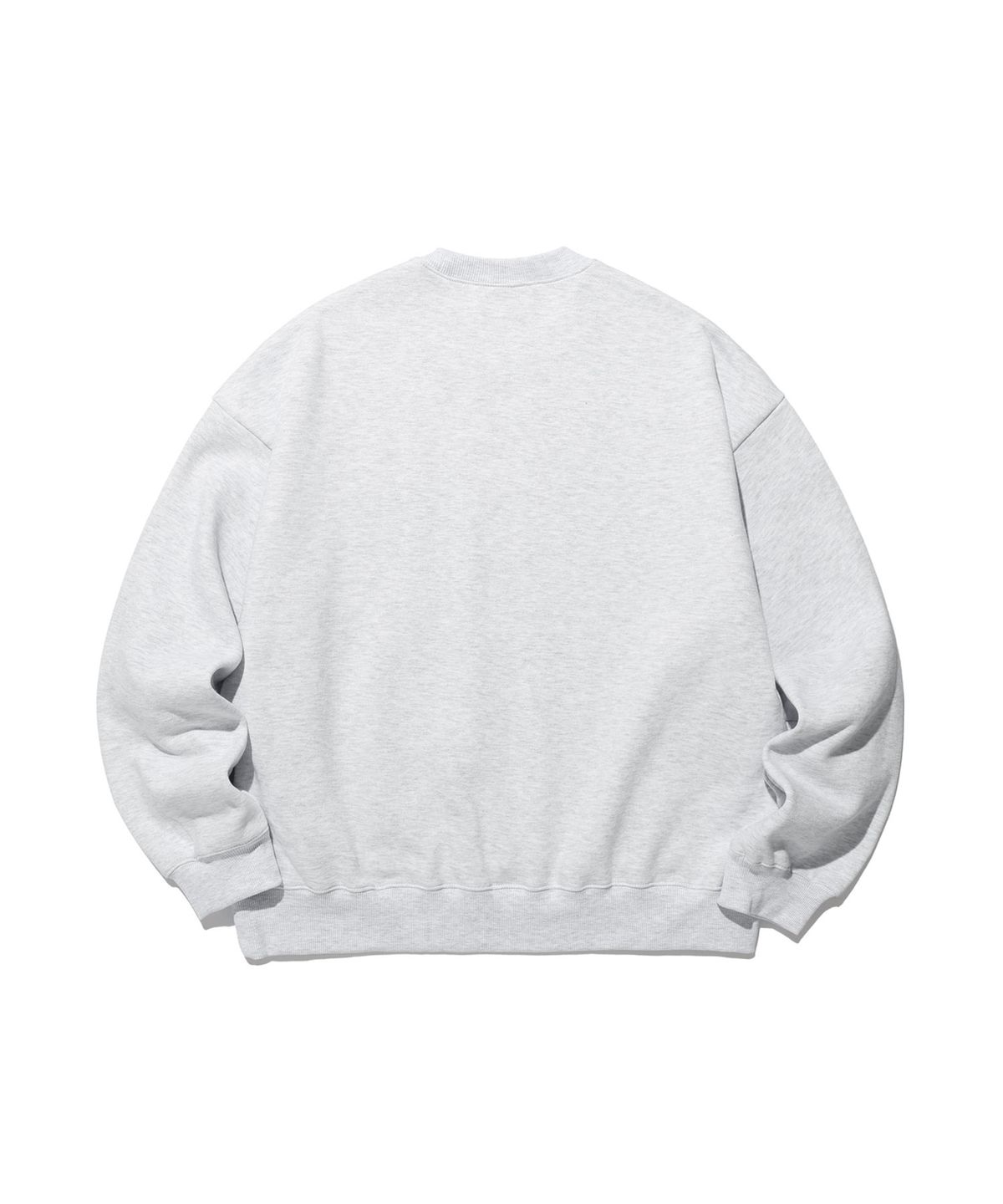 나이스고스트클럽(NICEGHOSTCLUB) SCREAM LOGO SWEATSHIRTS_LIGHT GREY(NG2DFUM450A)