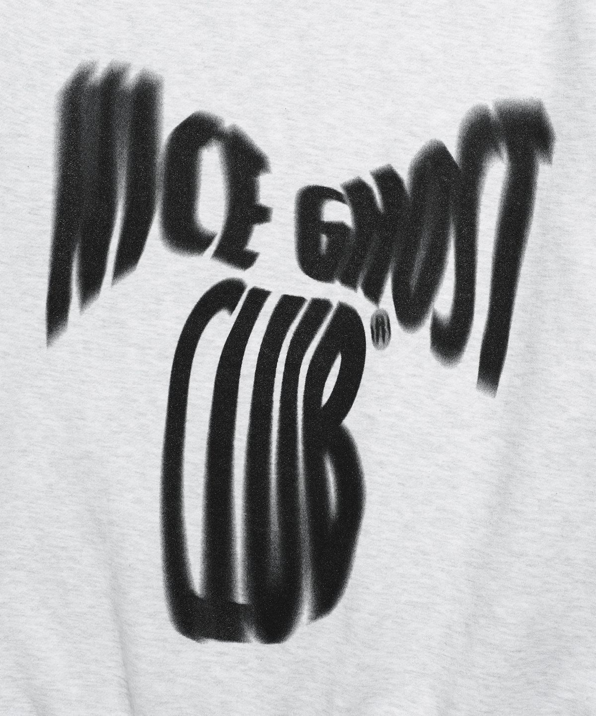 나이스고스트클럽(NICEGHOSTCLUB) SCREAM LOGO SWEATSHIRTS_LIGHT GREY(NG2DFUM450A)