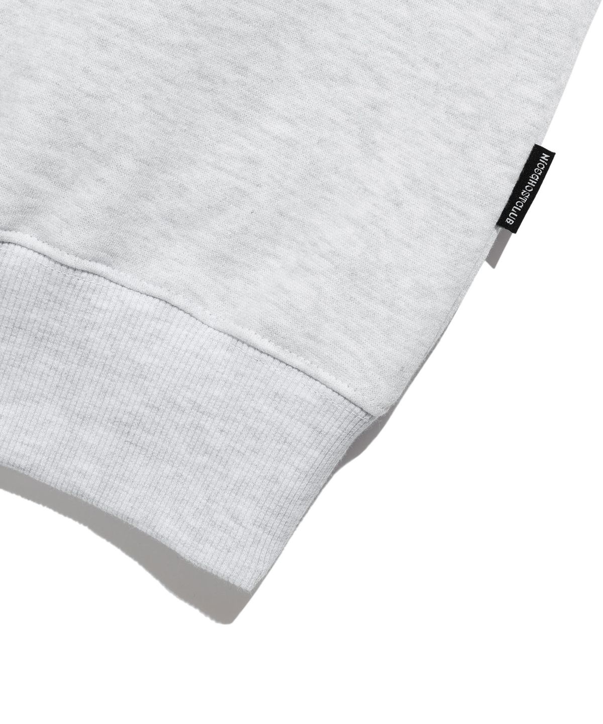 나이스고스트클럽(NICEGHOSTCLUB) SCREAM LOGO SWEATSHIRTS_LIGHT GREY(NG2DFUM450A)