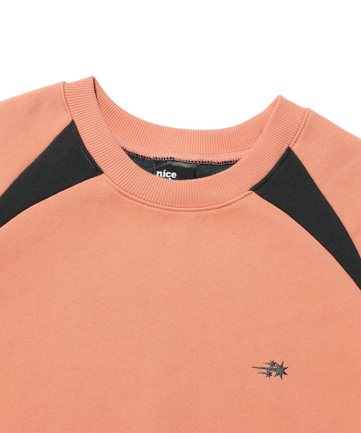 나이스고스트클럽(NICEGHOSTCLUB) SPORTY LINE SWEATSHIRTS_CORAL(NG2DFUM453A)