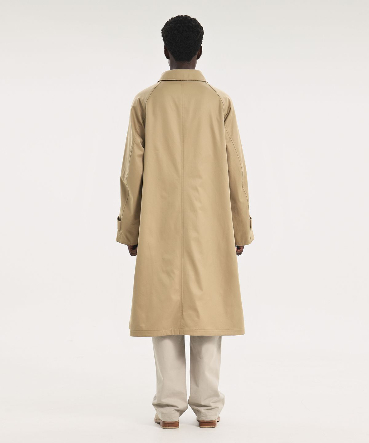 브라운야드(BROWNYARD) 리버서블 발마칸코트, 베이지