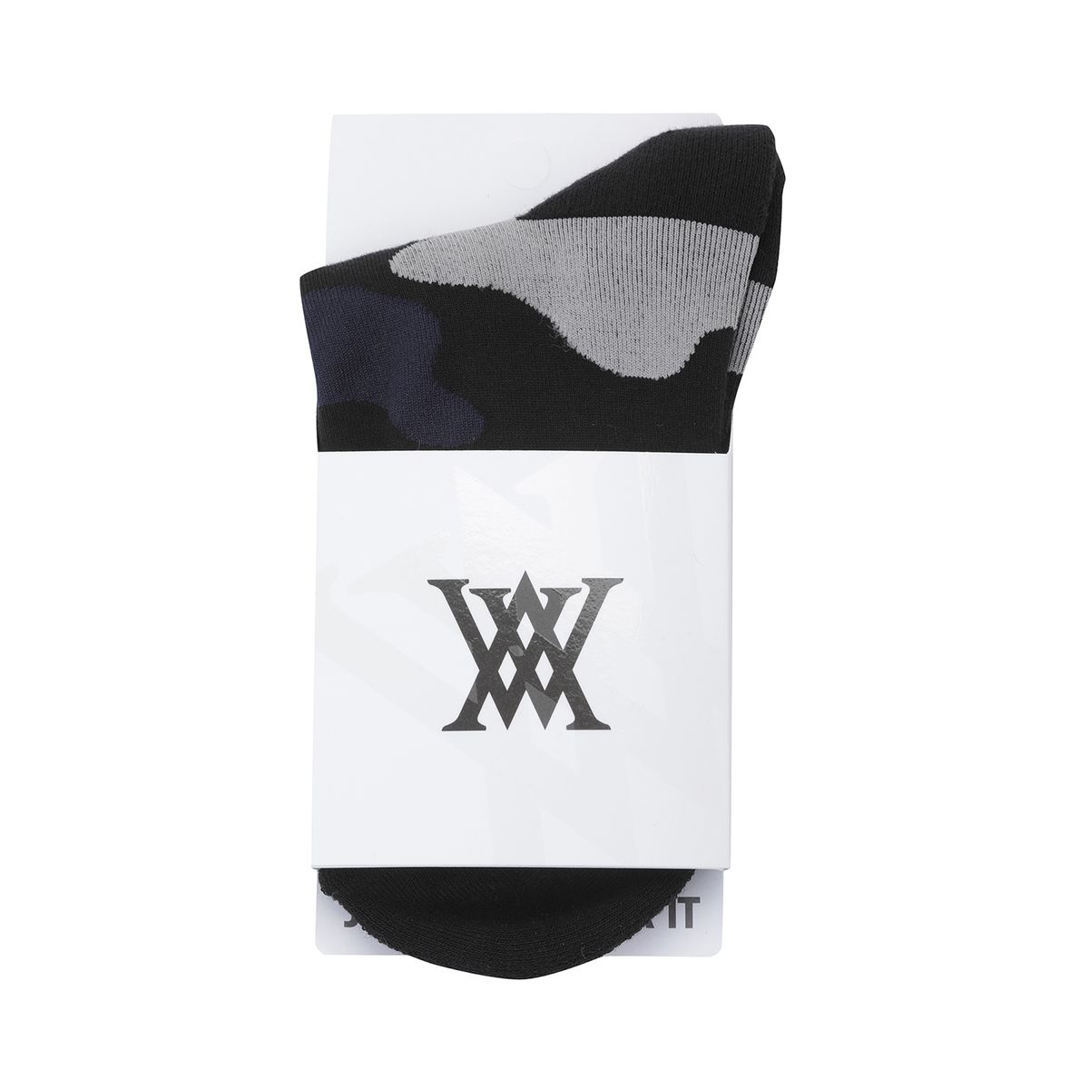 어뉴골프(ANEW GOLF) (M) CAMO LINE MEDIUM NECK SOCKS_NA