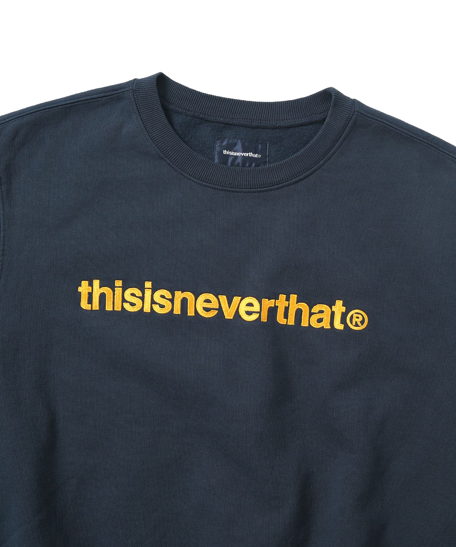 MUSINSA公式 | thisisneverthat® T-Logo Crewneck Navy