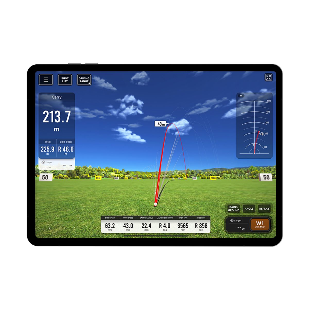 보이스캐디(VOICE CADDIE) SC4 PRO 론치모니터(스윙분석기)