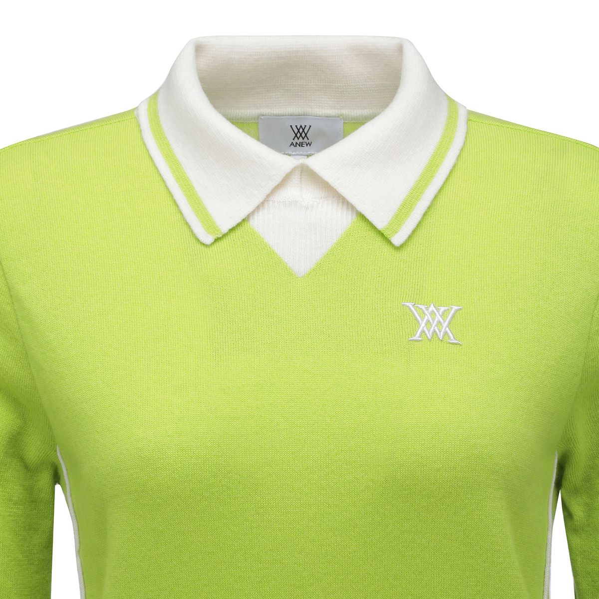 어뉴골프(ANEW GOLF) WOMEN COLLARED PSWEATER_LN