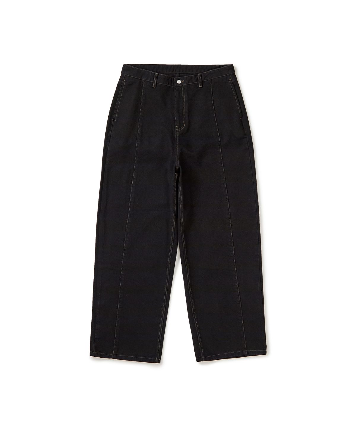 이에이(IEY) MAXI FILO DENIM PANTS Black