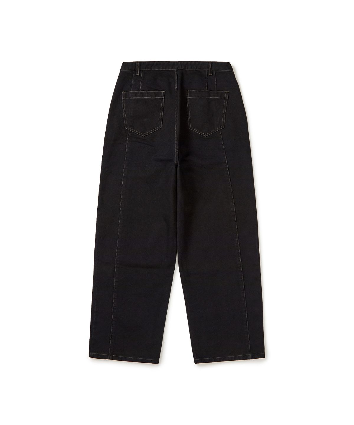 이에이(IEY) MAXI FILO DENIM PANTS Black
