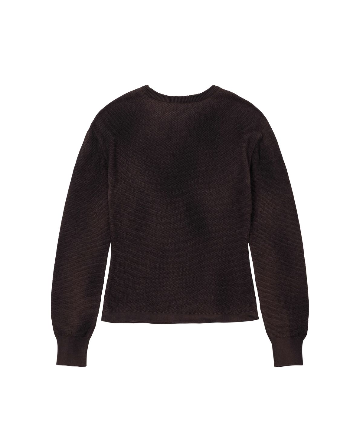 웰빙익스프레스(WELLBEING EXPRESS) Broken Logo Knit Brown