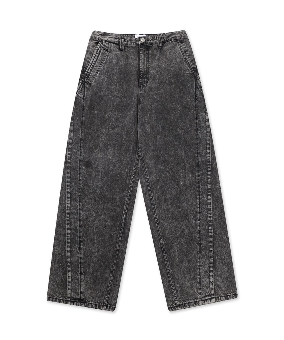 그레일즈(GRAILZ) STREAMLINE DENIM PANTS [BLACK]
