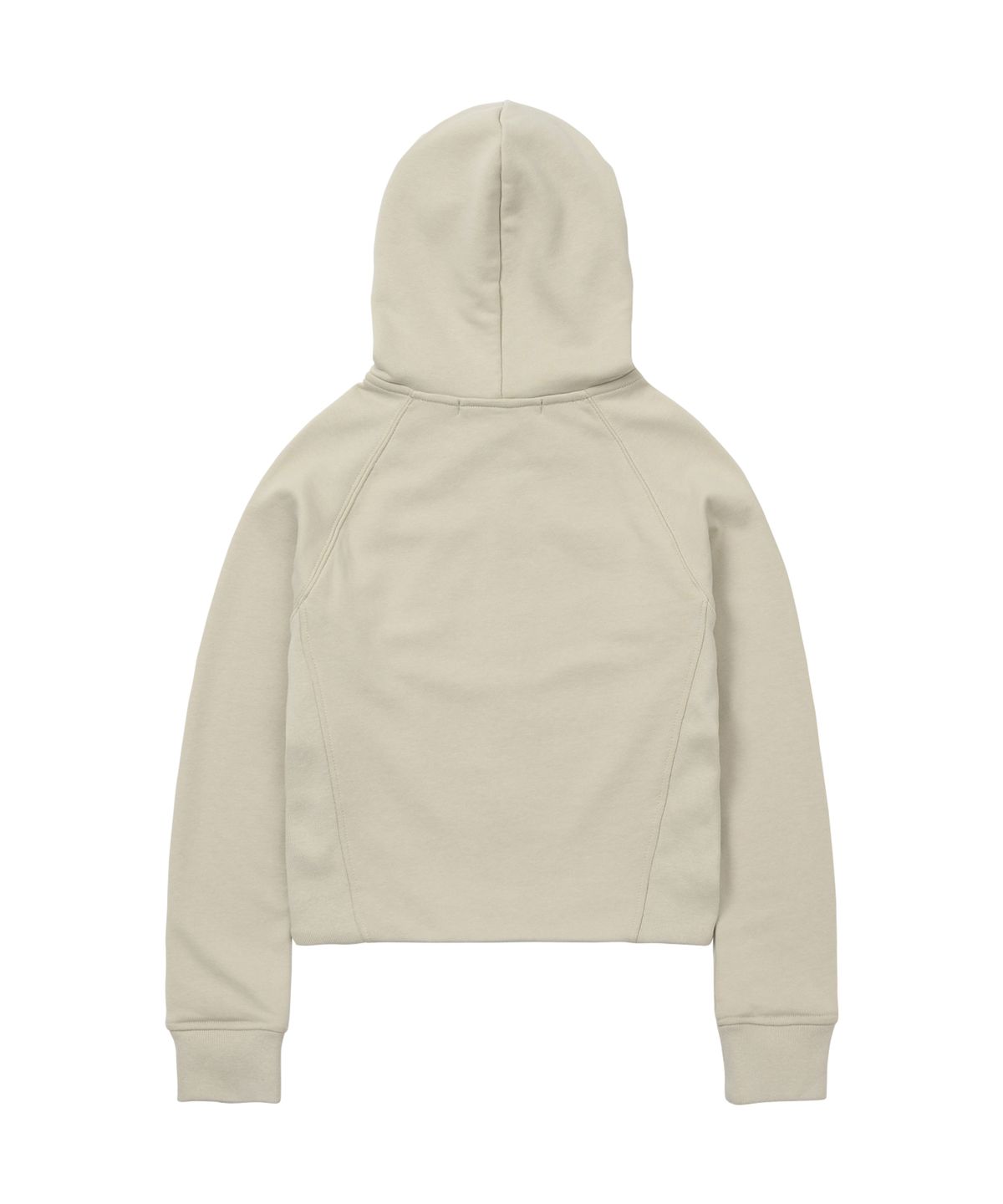 웰빙익스프레스(WELLBEING EXPRESS) Fitted Crop Zip Up Beige