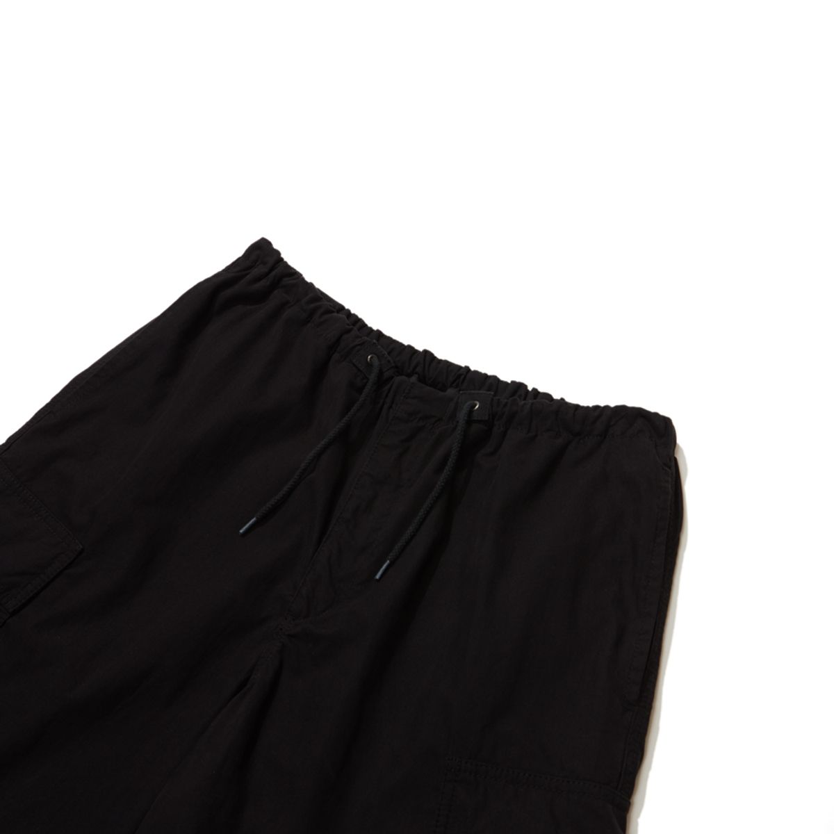 마크엠(MARKM) WIDE FIT CARGO PANTS BLACK