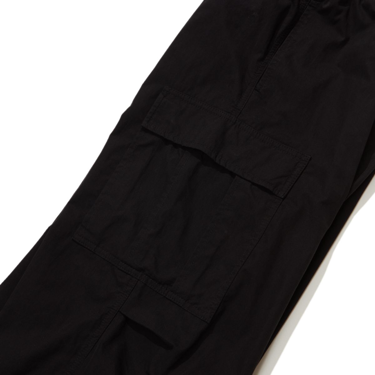 마크엠(MARKM) WIDE FIT CARGO PANTS BLACK