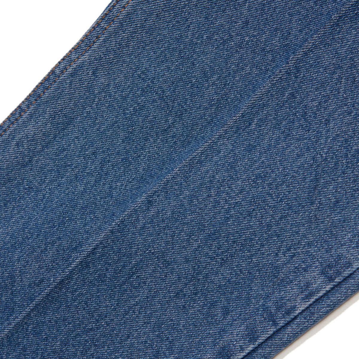 마크엠(MARKM) (W) SEMI BOOTSCUT DAMAGE DYEING PANTS BLUE