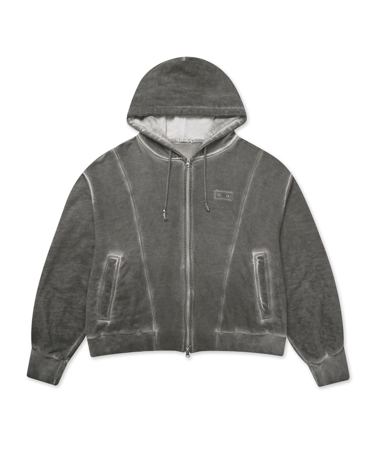 그레일즈(GRAILZ) LUNAR ZIP HOODIE [CHARCOAL]