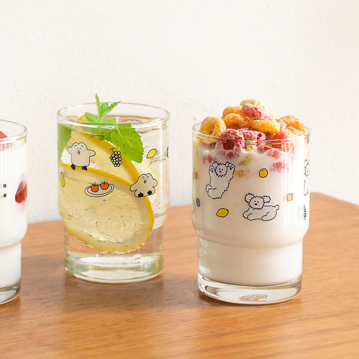 브런치브라더(BRUNCH BROTHER) Brunch Brother 후르츠 유리컵 2P 세트