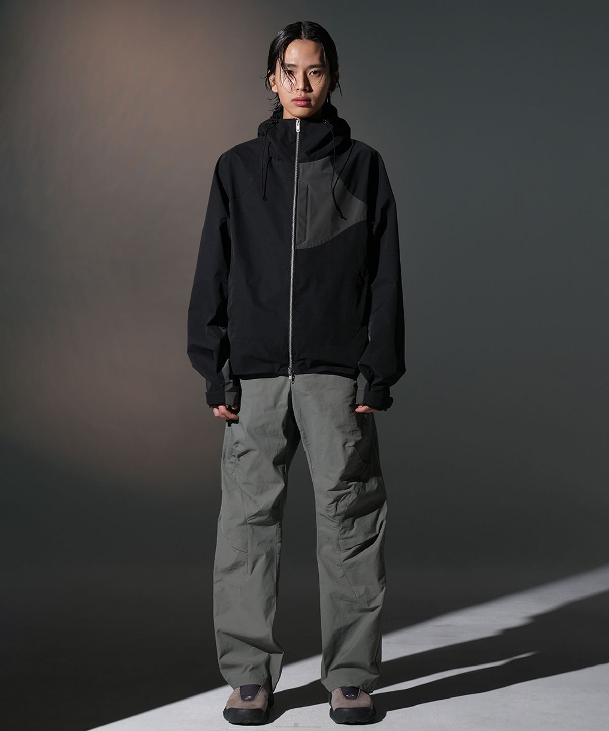 그레일즈(GRAILZ) ESSENTIAL SHELL JACKET [BLACK]