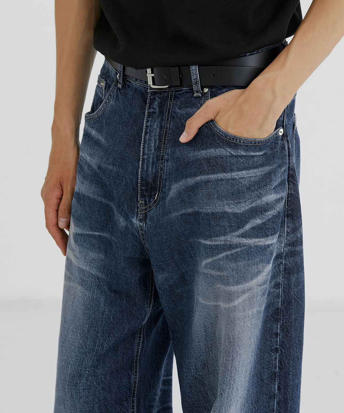 브랜디드(BRANDED) 1701 INDIGO WARRIOR JEANS [MAX WIDE STRAIGHT]