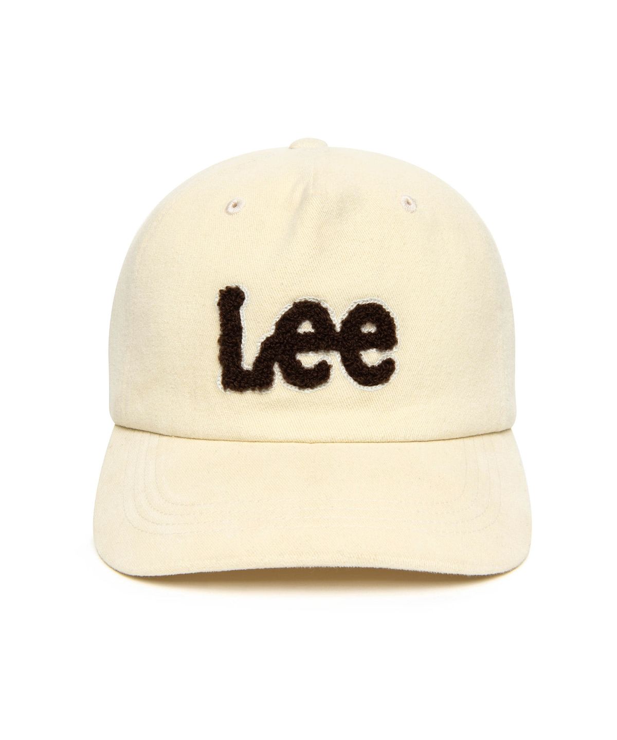 리(LEE) 부클 트위치 로고 코튼캡 아이보리