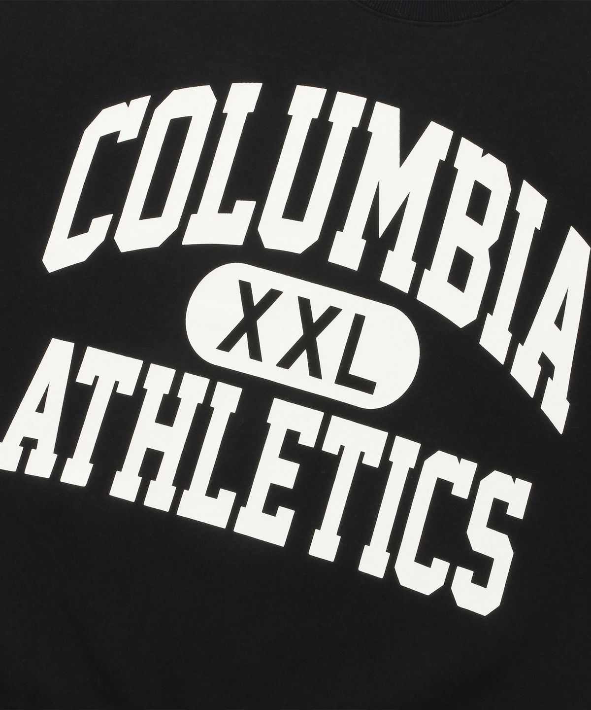 컬럼비아 유니버시티(COLUMBIA UNIVERSITY) XXL OVERSIZE LOGO FLEECE SWEATSHIRTS 블랙
