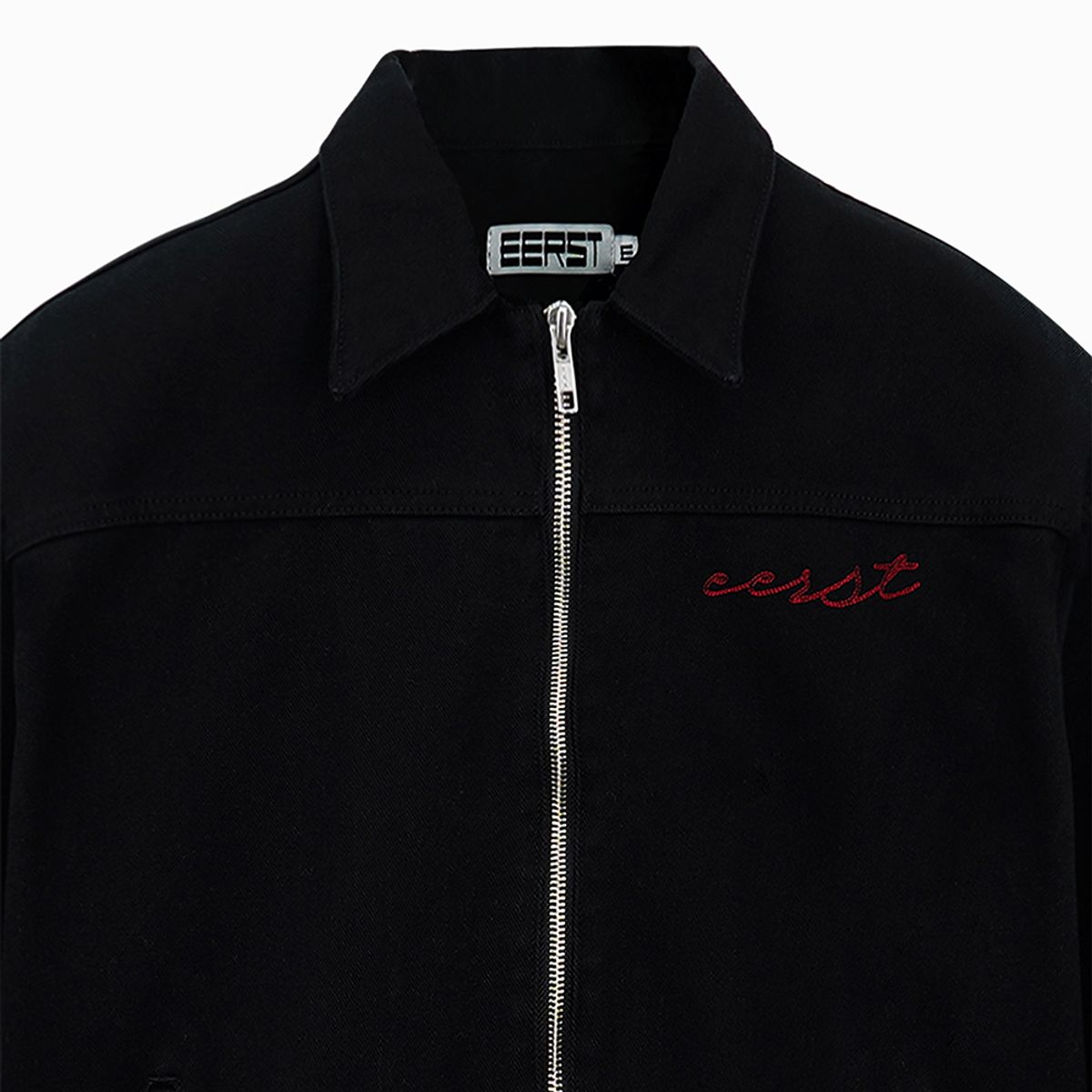이어스트(EERST) TRUCKER JACKET [BLACK]